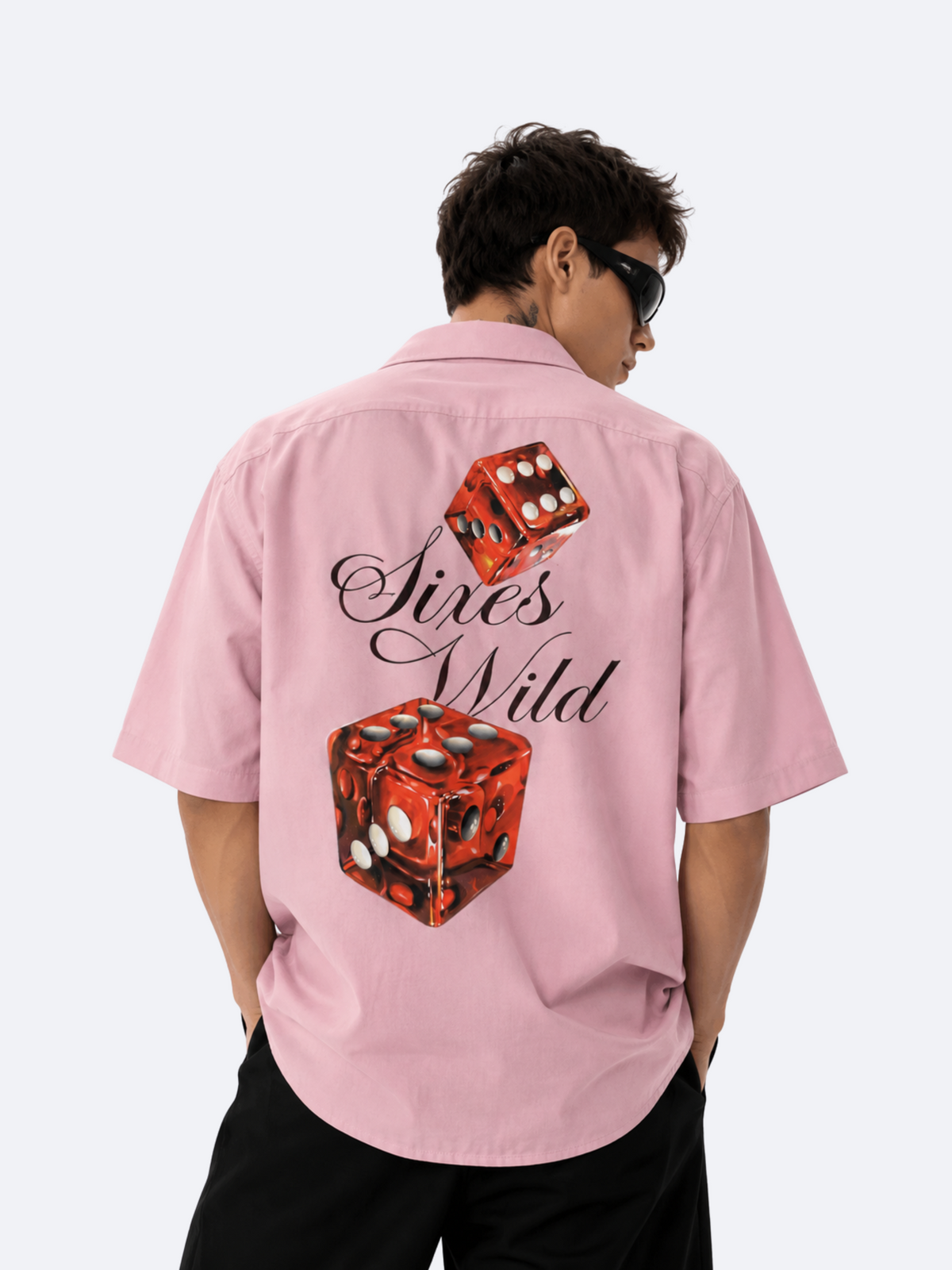 Sixes Wild Unisex Oversized Shirt