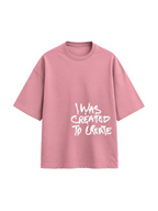 created to create puff Oversized Tee