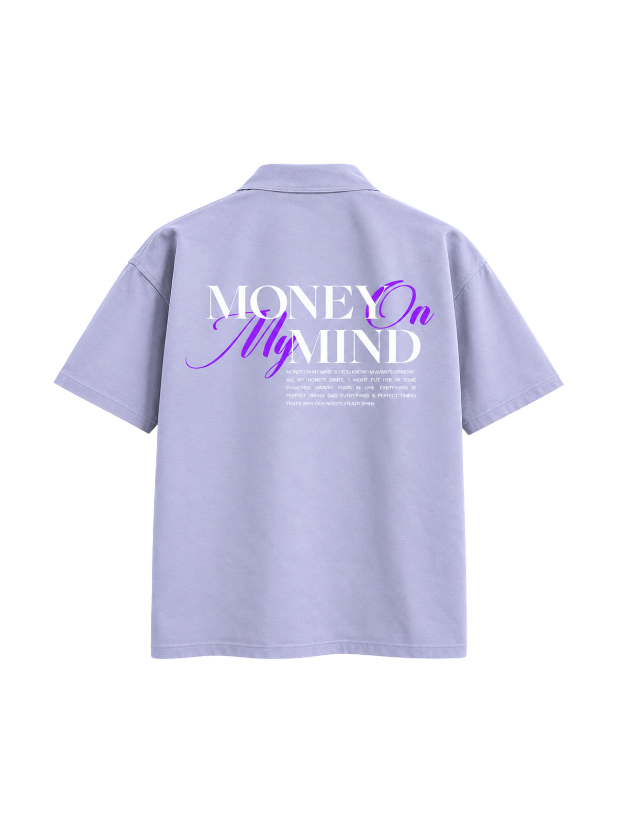Money on My Mind Unisex Oversized Shirt