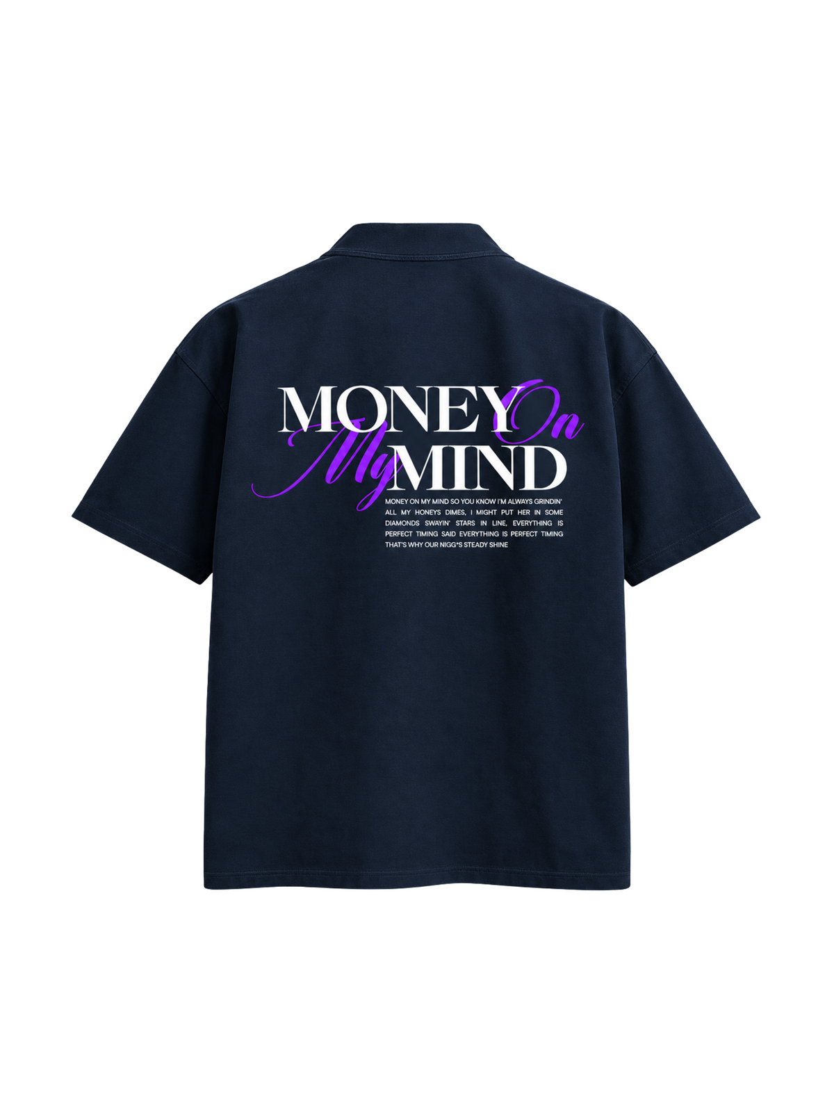 Money on My Mind Unisex Oversized Shirt