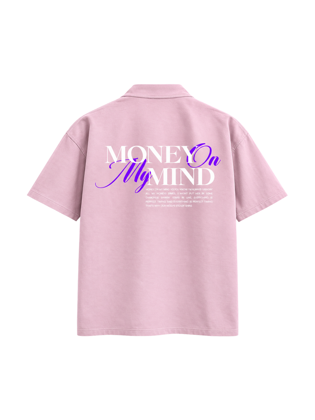 Money on My Mind Unisex Oversized Shirt