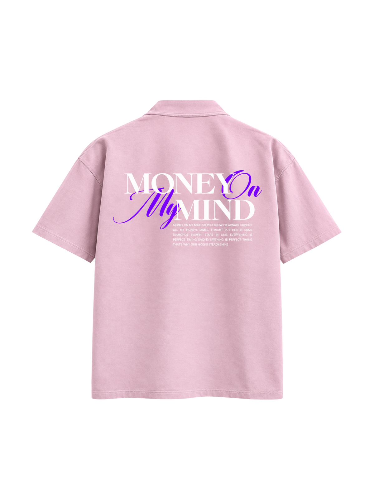Money on My Mind Unisex Oversized Shirt