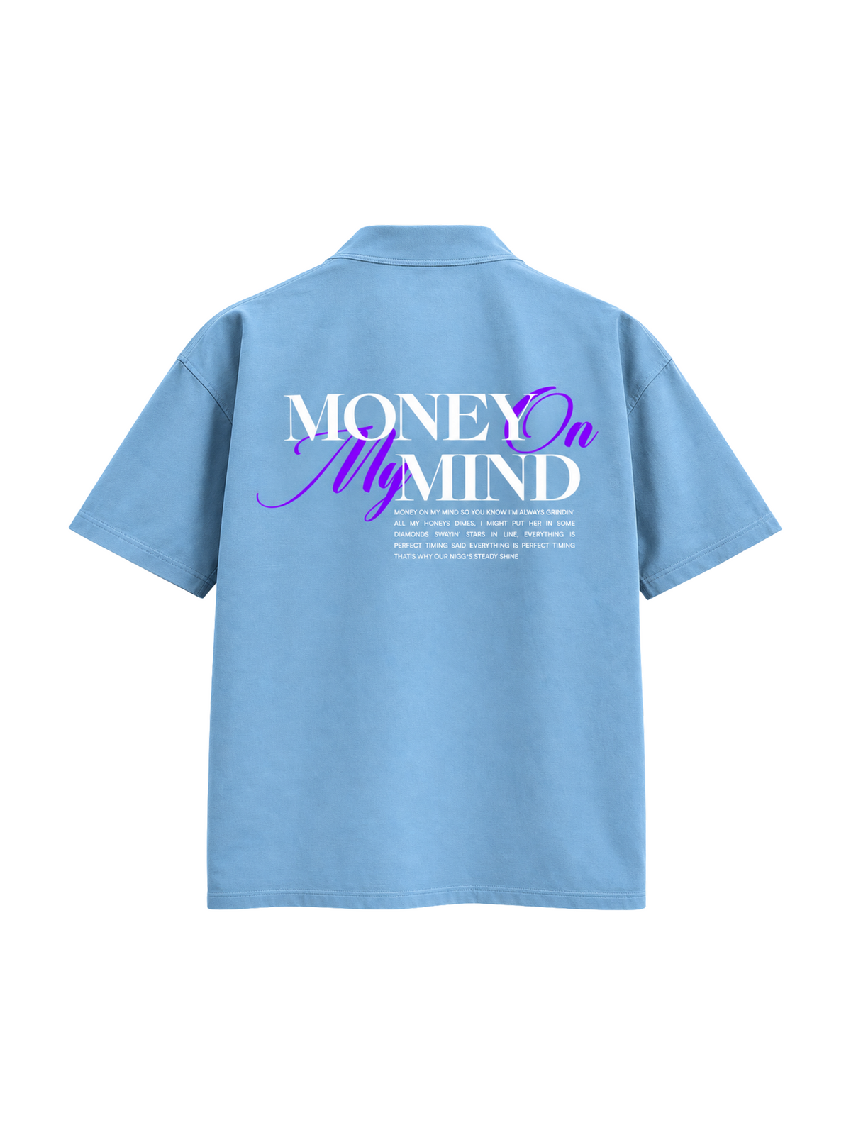 Money on My Mind Unisex Oversized Shirt