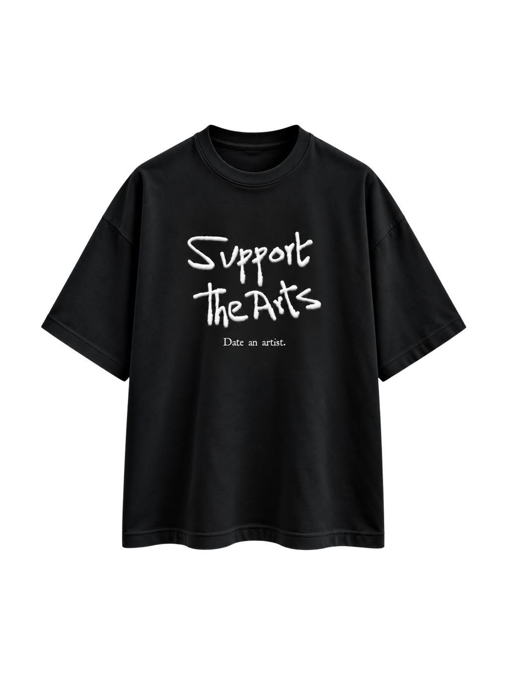 Support the Arts Terry Oversized Tee