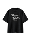 Support the Arts Terry Oversized Tee