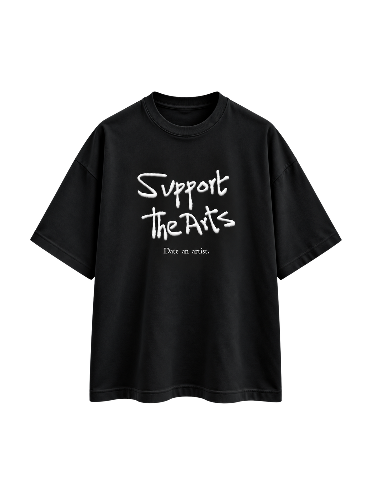 Support the Arts Terry Oversized Tee