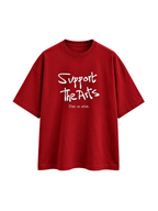 Support the Arts Terry Oversized Tee