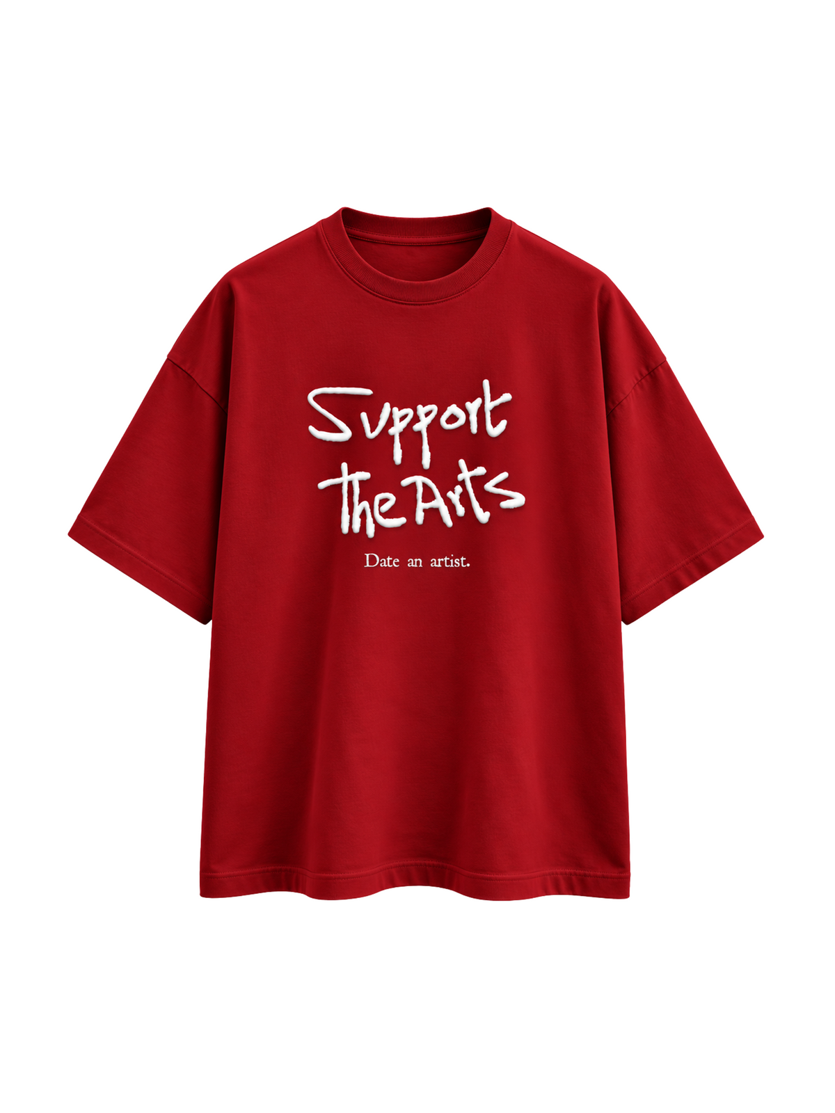 Support the Arts Terry Oversized Tee