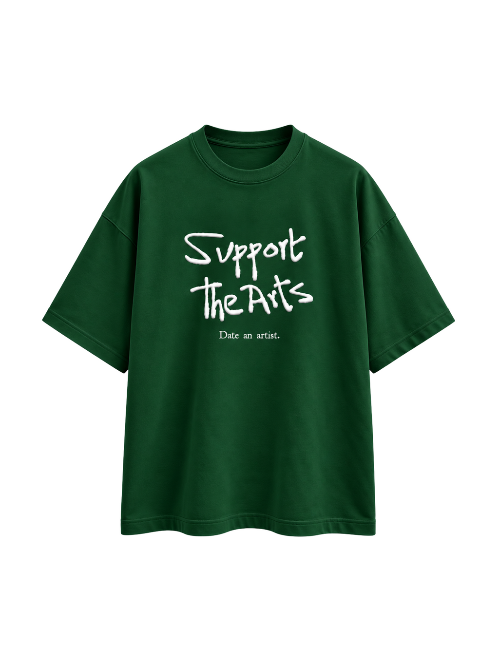 Support the Arts Terry Oversized Tee