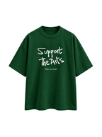 Support the Arts Terry Oversized Tee