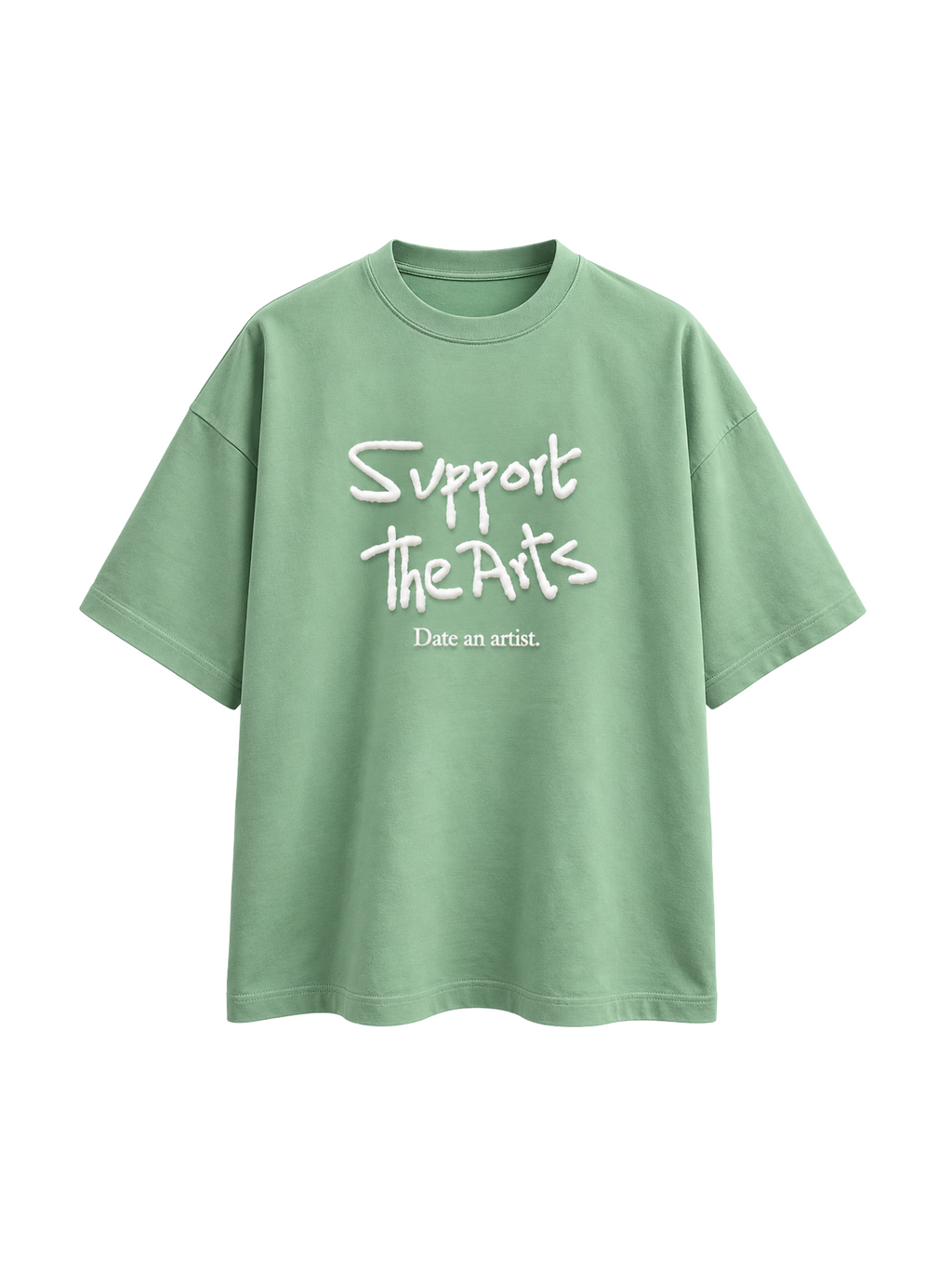 Support the Arts Terry Oversized Tee