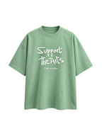 Support the Arts Terry Oversized Tee