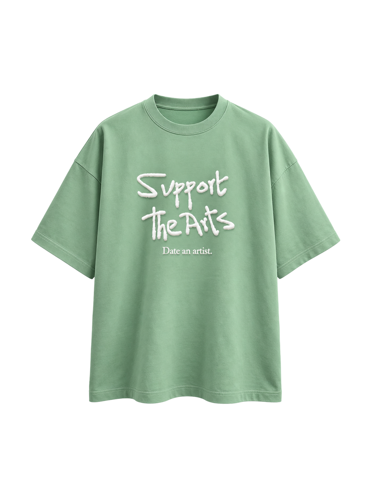 Support the Arts Terry Oversized Tee