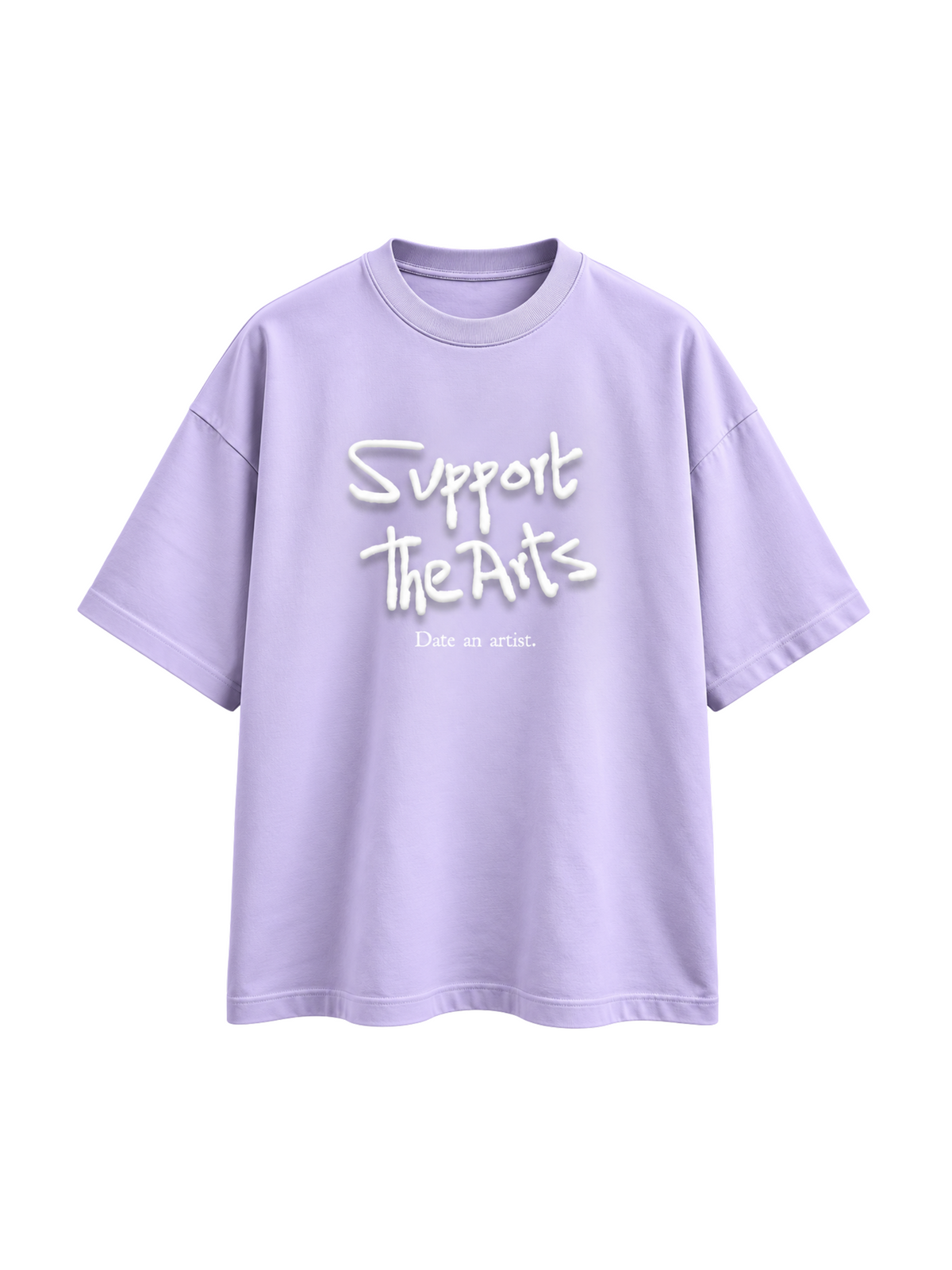 Support the Arts Terry Oversized Tee