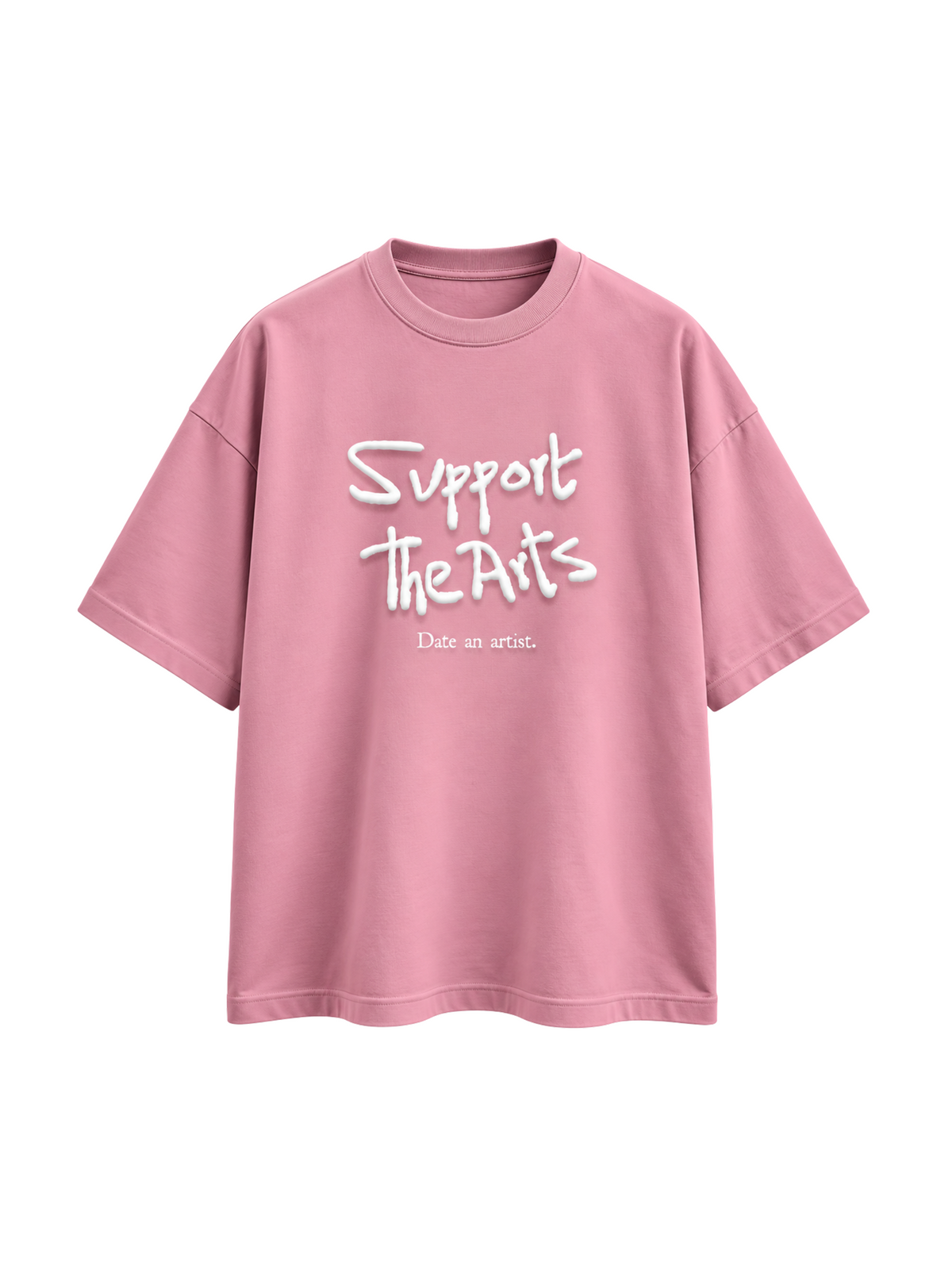 Support the Arts Terry Oversized Tee