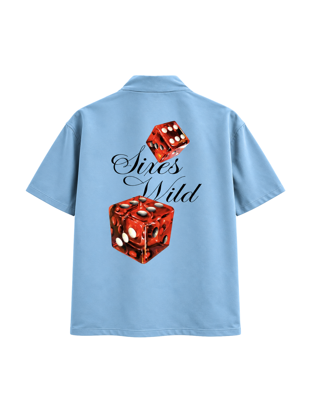 Sixes Wild Unisex Oversized Shirt