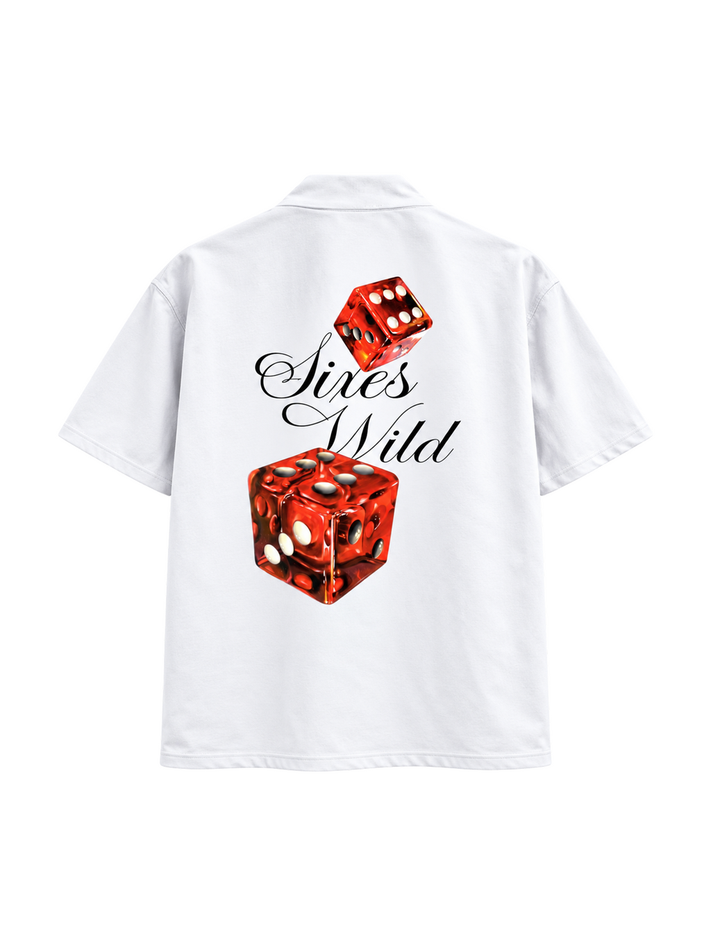 Sixes Wild Unisex Oversized Shirt