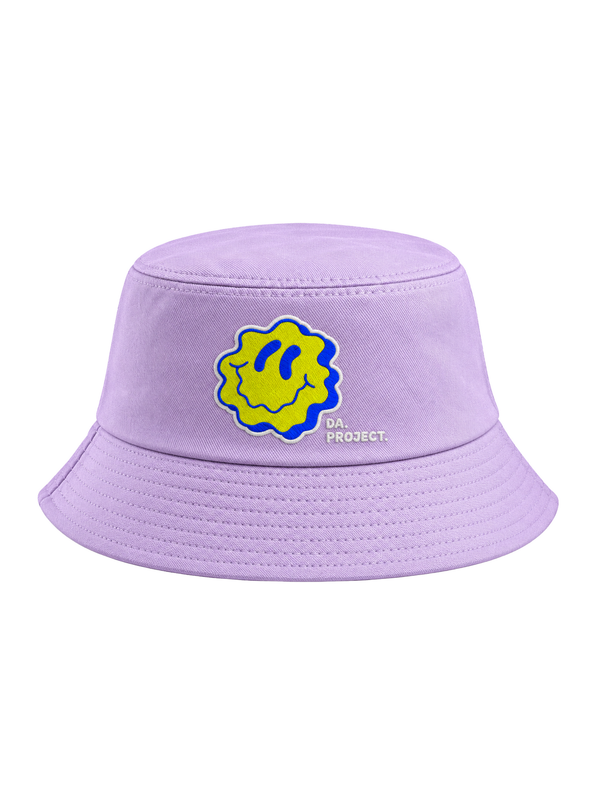 Smiley Embroidered Bucket Hat