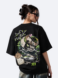 never good with directions Oversized Tee