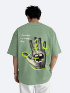 Perception is a Funny thing (Pastels) Oversized Tee