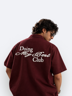 Doing My Best Club Unisex Oversized Shirt