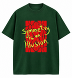 Symmetry is an illusion Oversized Tee