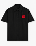 Signature Embroidered Unisex Oversized Shirt