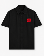 Signature Embroidered Unisex Oversized Shirt