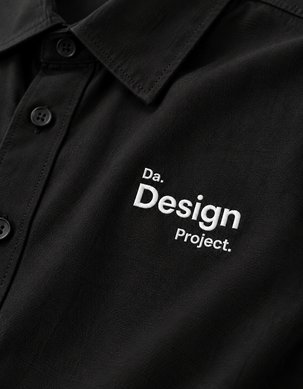 Da.Design Project. Embroidered Oversized Shirt