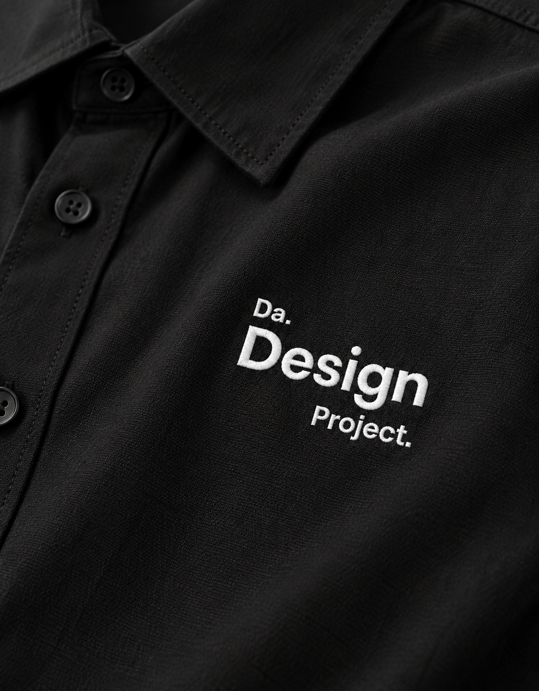 Da.Design Project. Embroidered Oversized Shirt