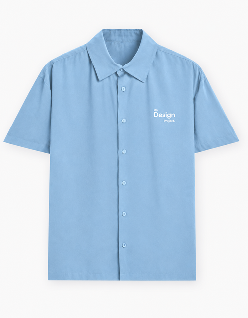 Da.Design Project. Embroidered Oversized Shirt