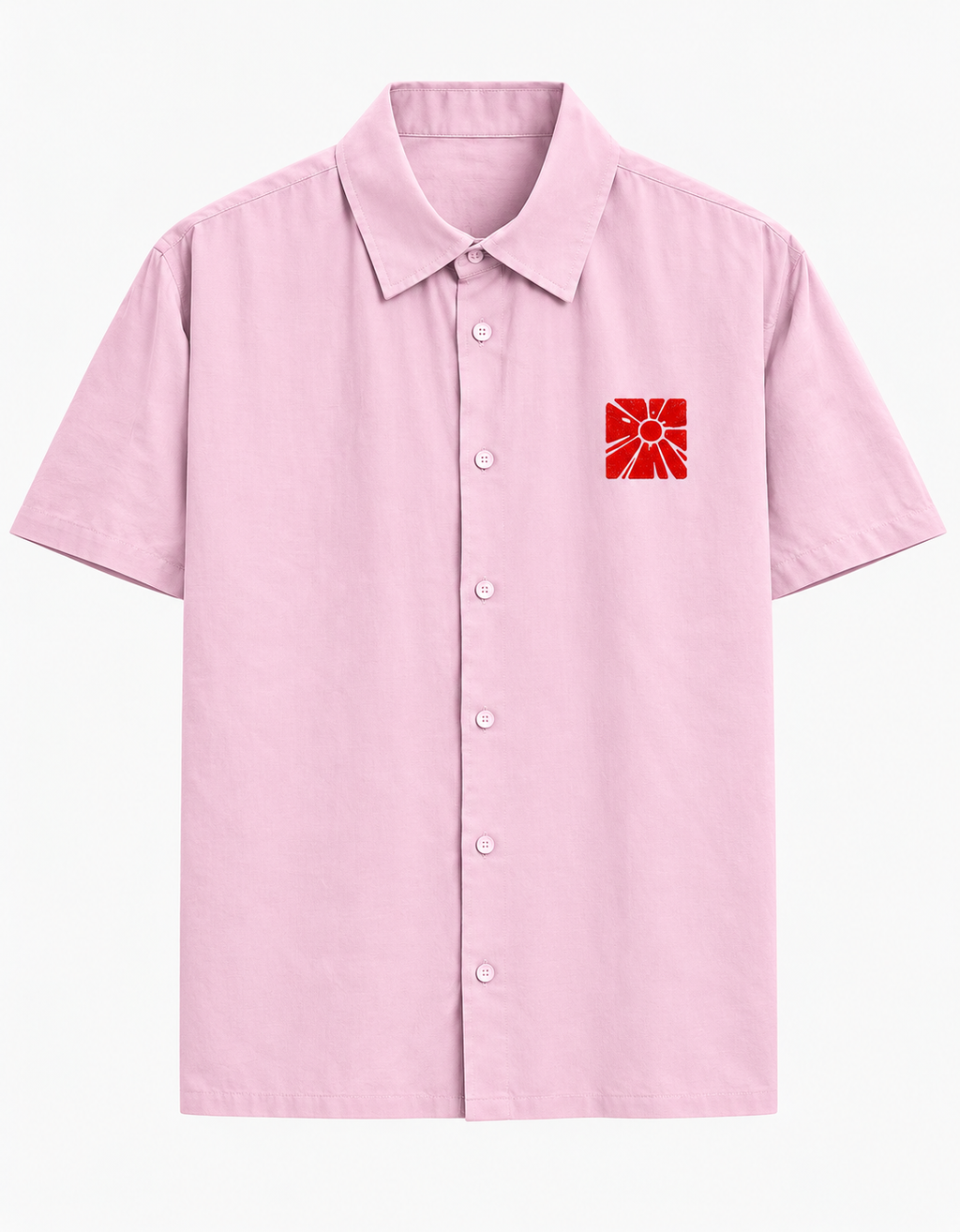 Signature Embroidered Unisex Oversized Shirt