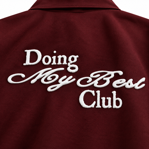 Doing My Best Club Unisex Oversized Shirt