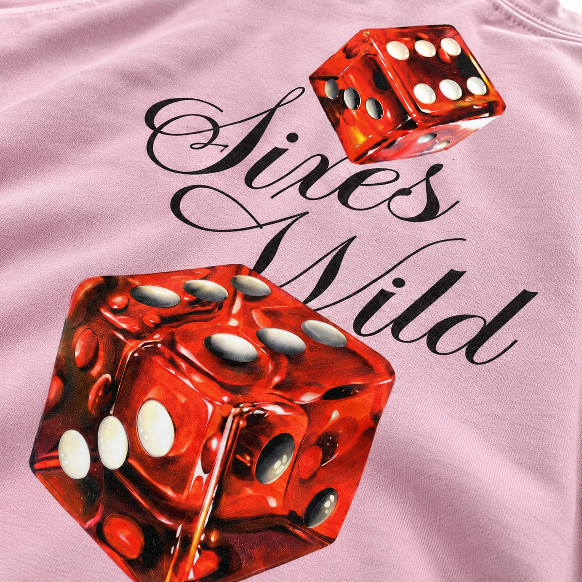 Sixes Wild Unisex Oversized Shirt