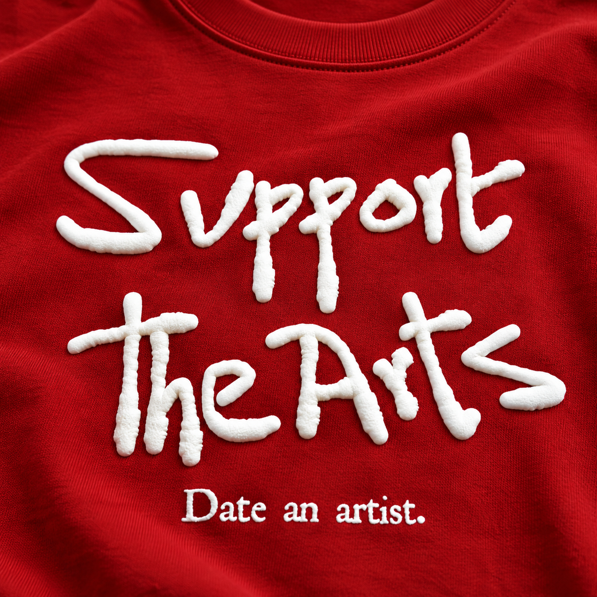 Support the Arts Terry Oversized Tee